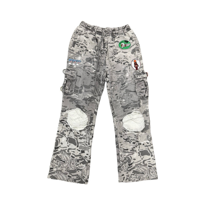 Triple Sevens - Camo Cargo Sweats