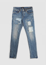 Load image into Gallery viewer, Purple - Vintage Square Patch Blue - VSPR