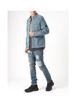 Load image into Gallery viewer, Purple - Vintage Square Patch Blue - VSPR