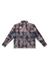 Load image into Gallery viewer, Paper Money -  Rhinestone Flannel -  Blue Red