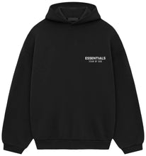 Load image into Gallery viewer, Essentials - Hoodie - Black