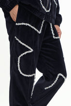 Load image into Gallery viewer, Valabasas - Dahlia Velour Pant - Black