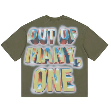 Godspeed - Badges Of Honor Tshirt - Military Green - Clique Apparel