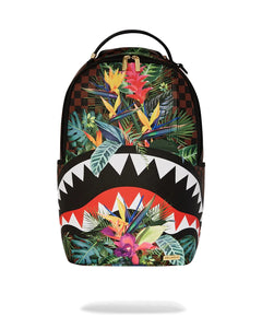 Sprayground - Tropical Check DLXSV Backpack - Clique Apparel