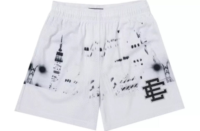 EE Shorts - White Skyline