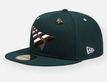 Load image into Gallery viewer, Paper Planes Crown 9 Fifty Snapback Hat - Green