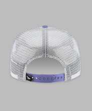 Load image into Gallery viewer, Paper Planes - Script Trucker Hat - Lavender