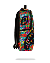 Load image into Gallery viewer, Sprayground Backpack -  Repeat Mayhem DLXSR Backpack Black