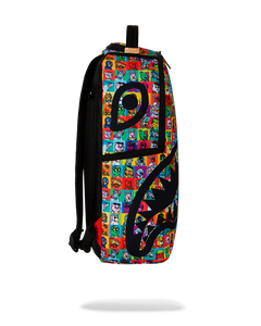 Sprayground Backpack -  Repeat Mayhem DLXSR Backpack Black