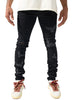 SERENEDE PEACE BLACK JEANS - Clique Apparel