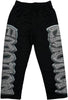 Mixed Emotion -Midnight Black Rhinestone Sweatpants - Clique Apparel