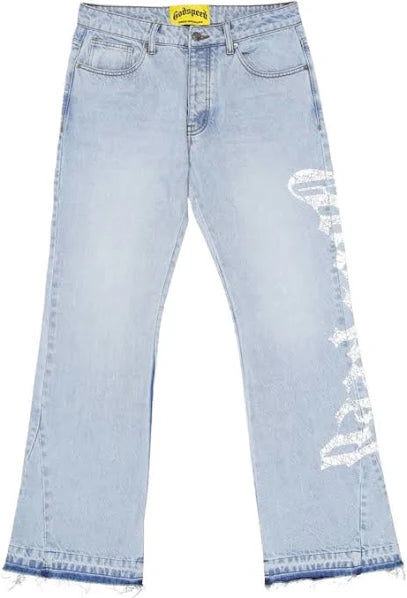 Godspeed - Og Logo Flare Jeans