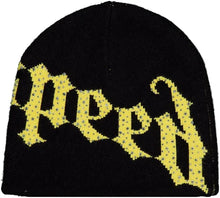 Load image into Gallery viewer, Godspeed - Og Logo Emblem Beanie (Black/Yellow)