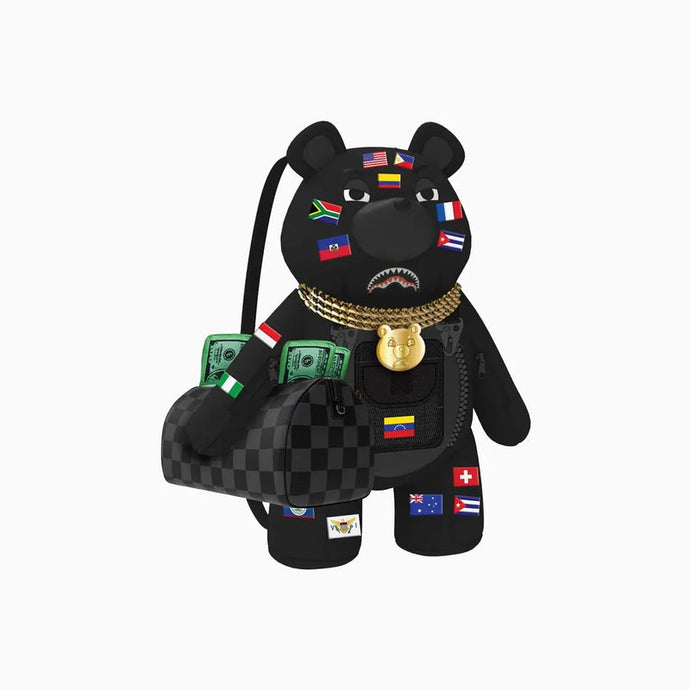 Sprayground James Flags Moneybear Backpack