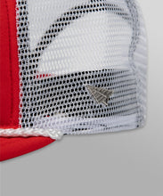 Load image into Gallery viewer, Paper Planes - Script Trucker Hat - Red