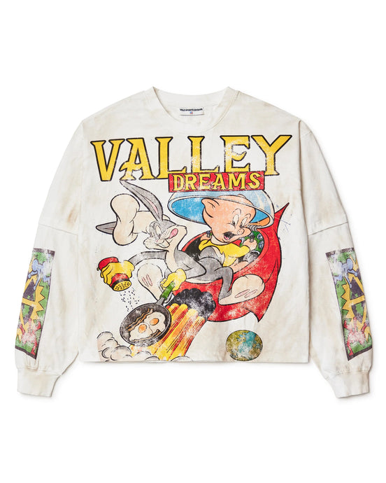 Valley - Saturday Long Sleeve - White