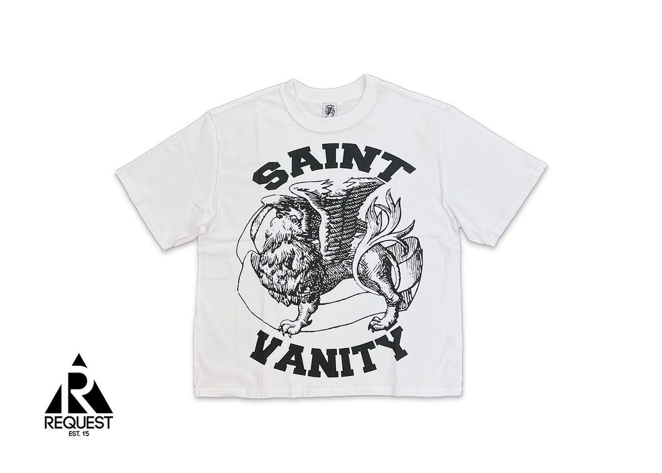 Saint Vanity - Griffin White Tee - Clique Apparel