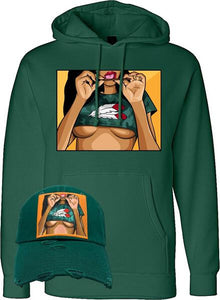 Bluntlicker Hoodie Kelly Grn - Unisex - Clique Apparel