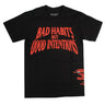 Vlone - NAV Bad Habits Good Intentions Tee - Black - Clique Apparel