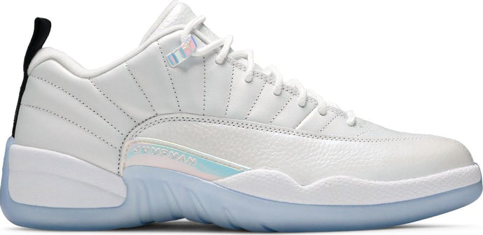 Nike - Air Jordan 12 Retro Low Sneakers - White/Multicolor - Clique Apparel