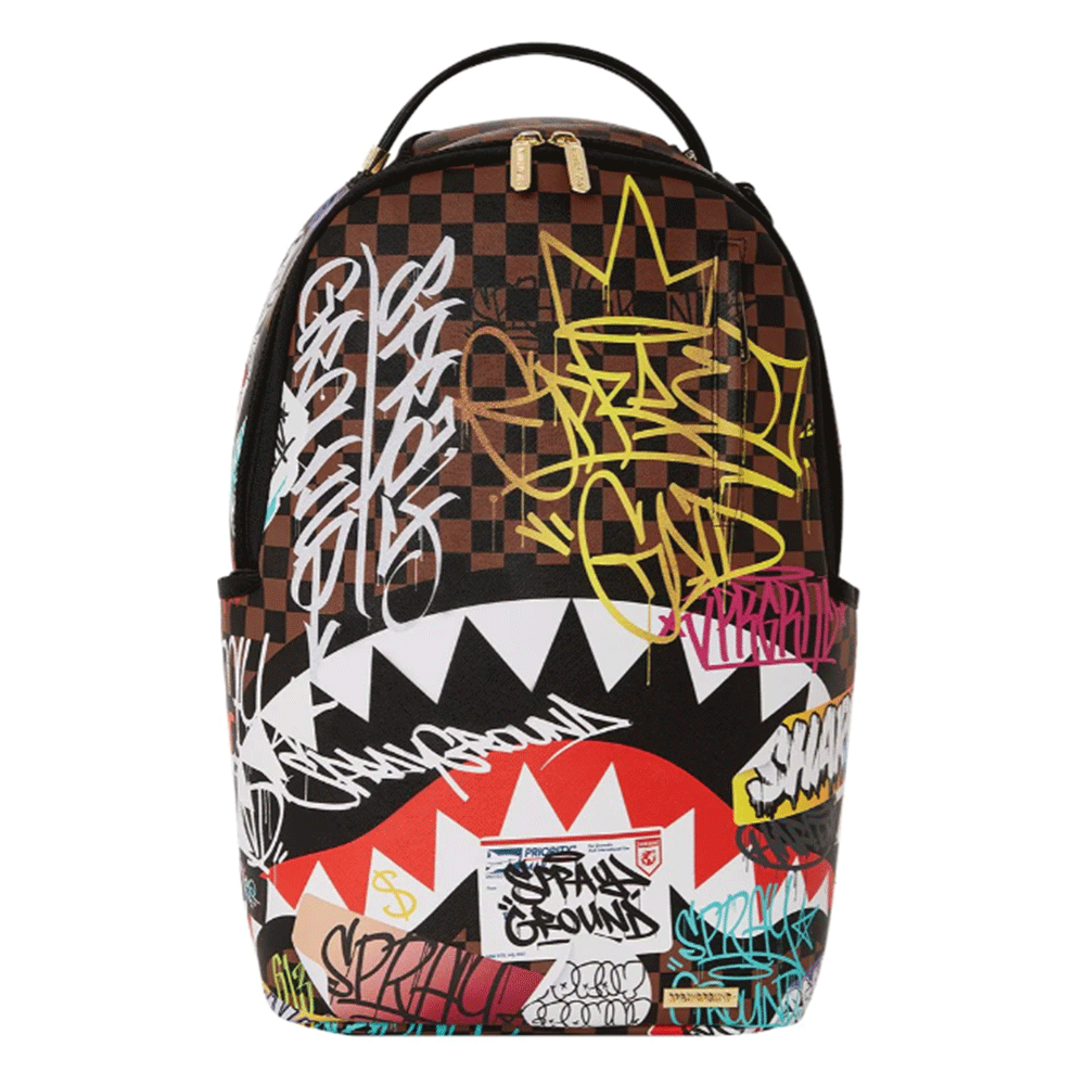 SPRAYGROUND: backpack for man - Gold  Sprayground backpack 910B3490NSZ  online at