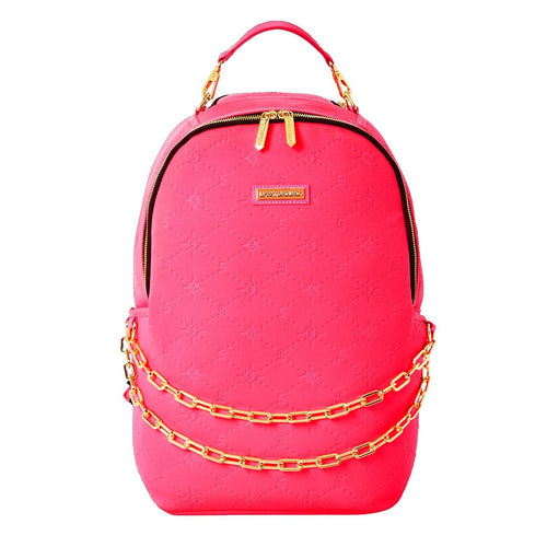 Sprayground - Pink Puffy Embossed Backpack - Pink - Clique Apparel