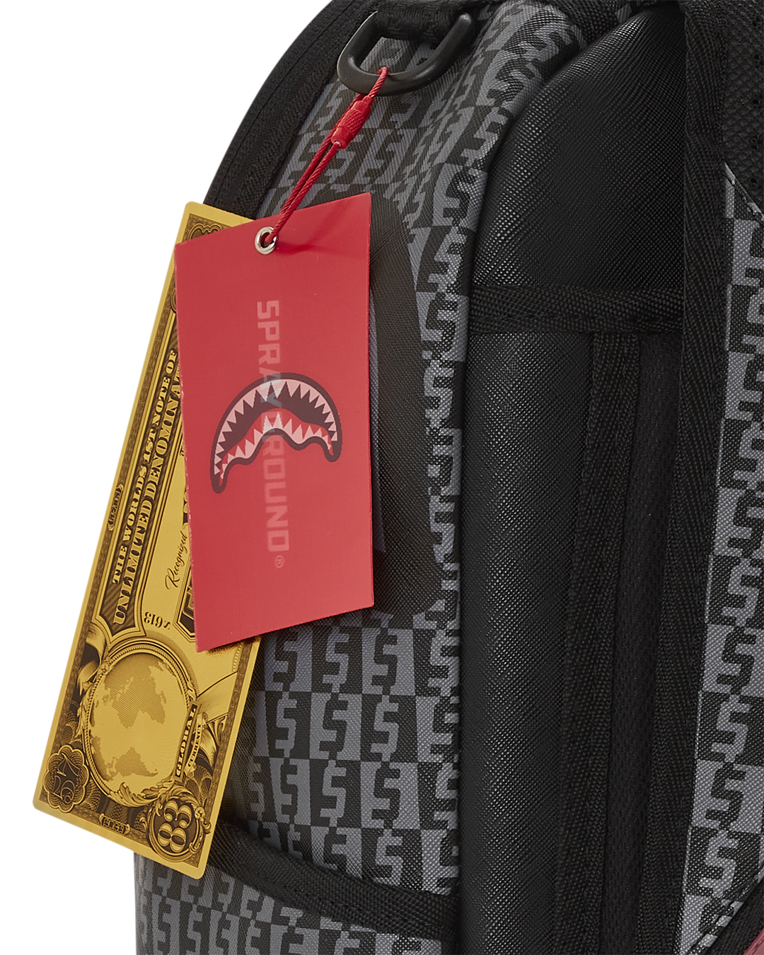 Sprayground Offended Shark Backpack - Brown