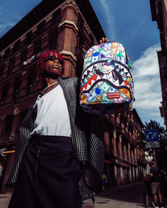 louis vuitton graffiti backpack