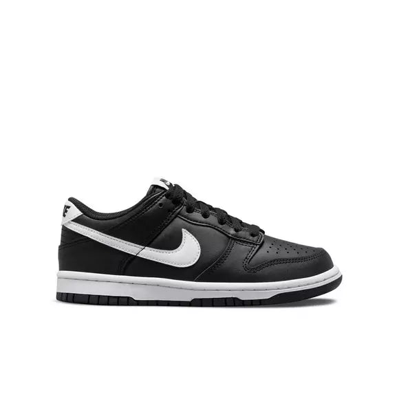 Nike - Dunk Low GS Sneakers - Black/White - Clique Apparel