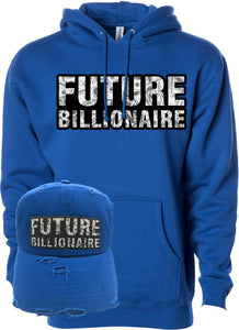 MV Future Billionaire Hoodie Royal Blue- Unisex - Clique Apparel