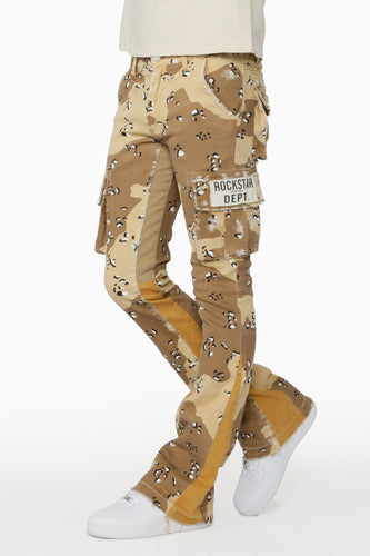 Rockstar - Veeze Dessert Camo Stacked Jean - Clique Apparel