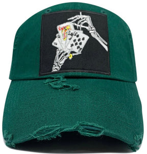 Skull Cards Hat - Unisex - Clique Apparel