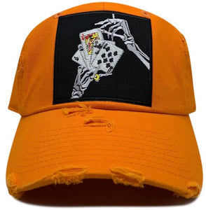 Skull Cards Hat - Unisex - Clique Apparel