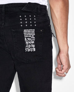 KSUBI - CHITCH BONEYARD BLACK JEANS - Clique Apparel