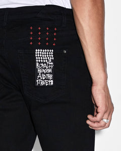 KSUBI - CHITCH LAID BLACK JEANS - Clique Apparel