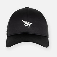 Load image into Gallery viewer, Paper Plane - More Love Satin Dad Hat - Black - Clique Apparel