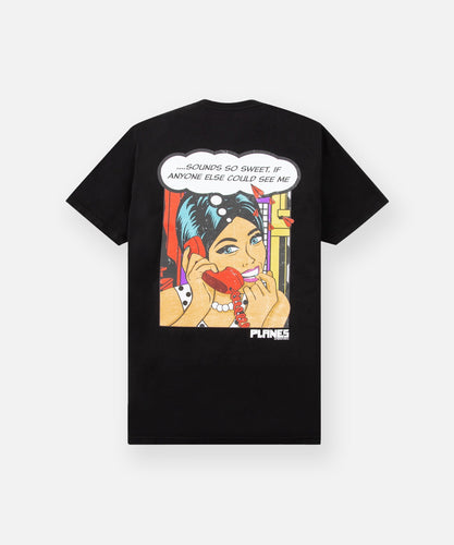 Paper Planes - Telephone Love Tee - Black - Clique Apparel