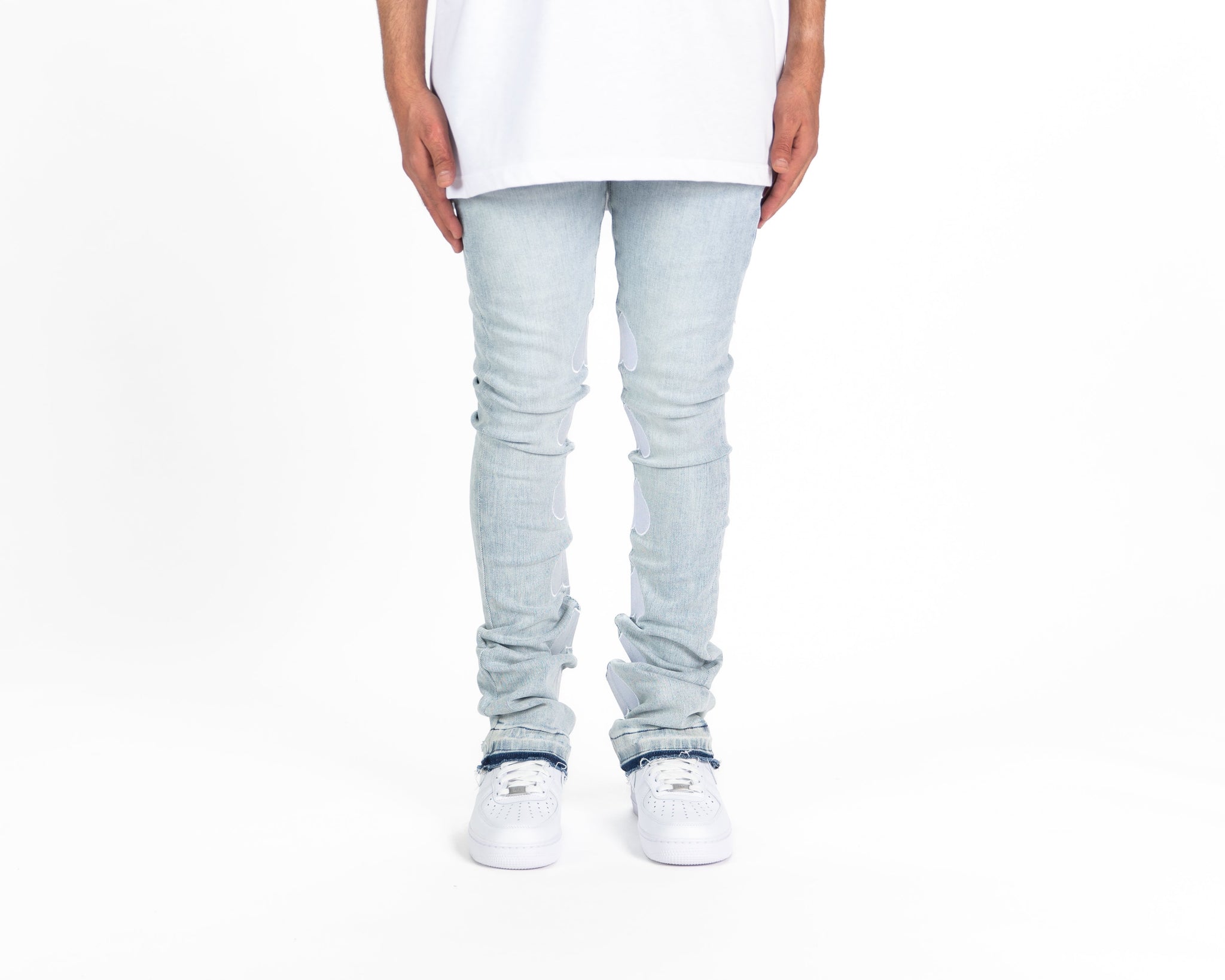 Pheelings - Connecting Souls Flare stack Denim | Clique Apparel