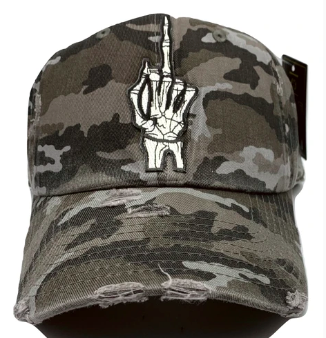 MV DAD HATS Bone finger - Unisex - Clique Apparel