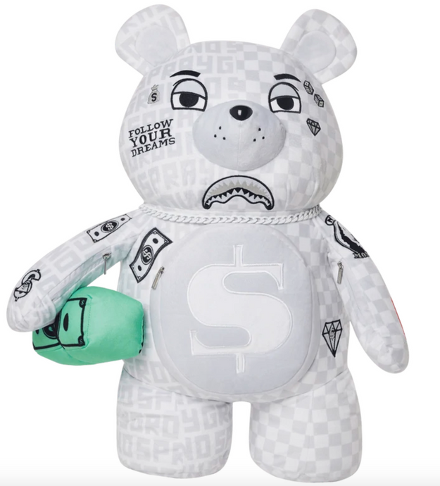 SPRAYGROUND BACKPACK- SPLIT THE CHECK MONEYBEAR - Clique Apparel
