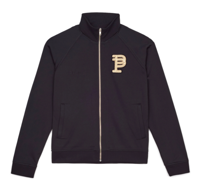 PURPLE BRAND - BLACK RAGLAN PATCH TRACK JACKET - Clique Apparel