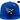 Paper Plane Royal Blue Crown Old School Snapback - Men's - Clique Apparel