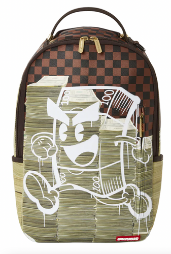 MONEY ON THE RUN BACKPACK (DLXV) - Clique Apparel
