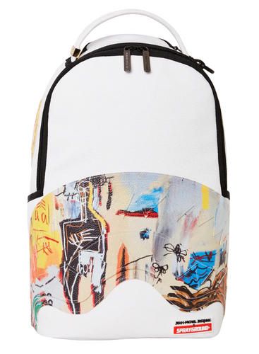 OFFICIAL BASQUIAT ACQUE PERICOLOSE 1981 BACKPACK (DLXV) - Clique Apparel