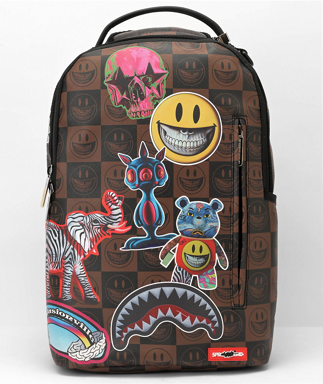 Sprayground Ron English Global Mogul Backpack In Brown