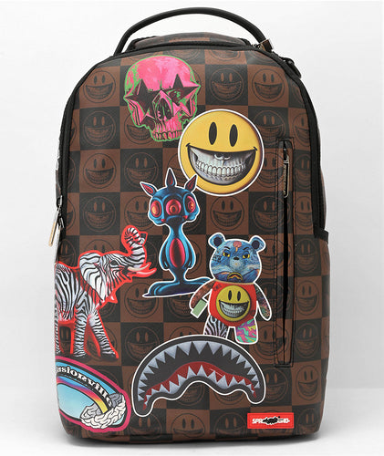 Sprayground Ron English Global Mogul Backpack - Clique Apparel