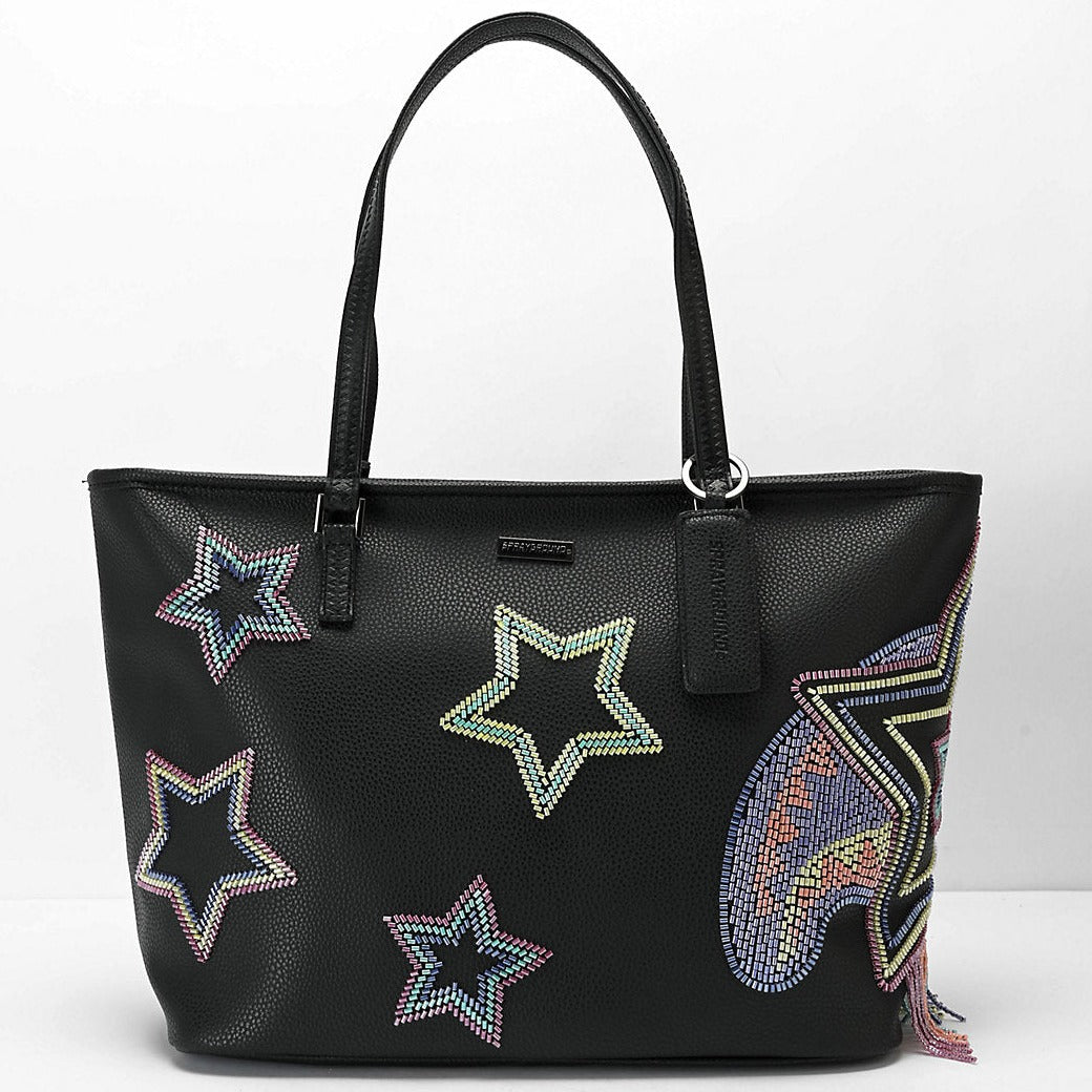 Sprayground - AI Beaded Shark Tote Bag - Clique Apparel