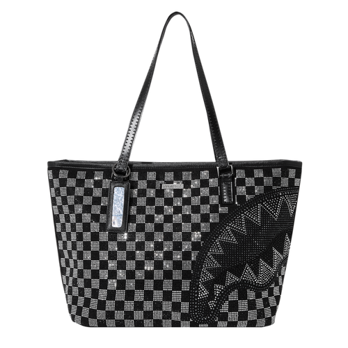 Sprayground - Checkered Trinity Tote Bag - Clique Apparel