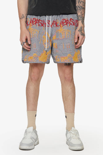 Valabsas - Tapestry Shorts Ghost Hand - Clique Apparel