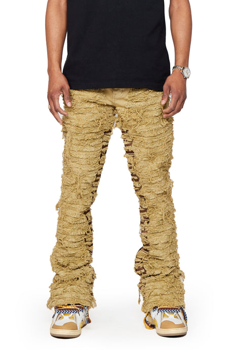 Valabasas - Stacked Ironic - Khaki Washed - Clique Apparel